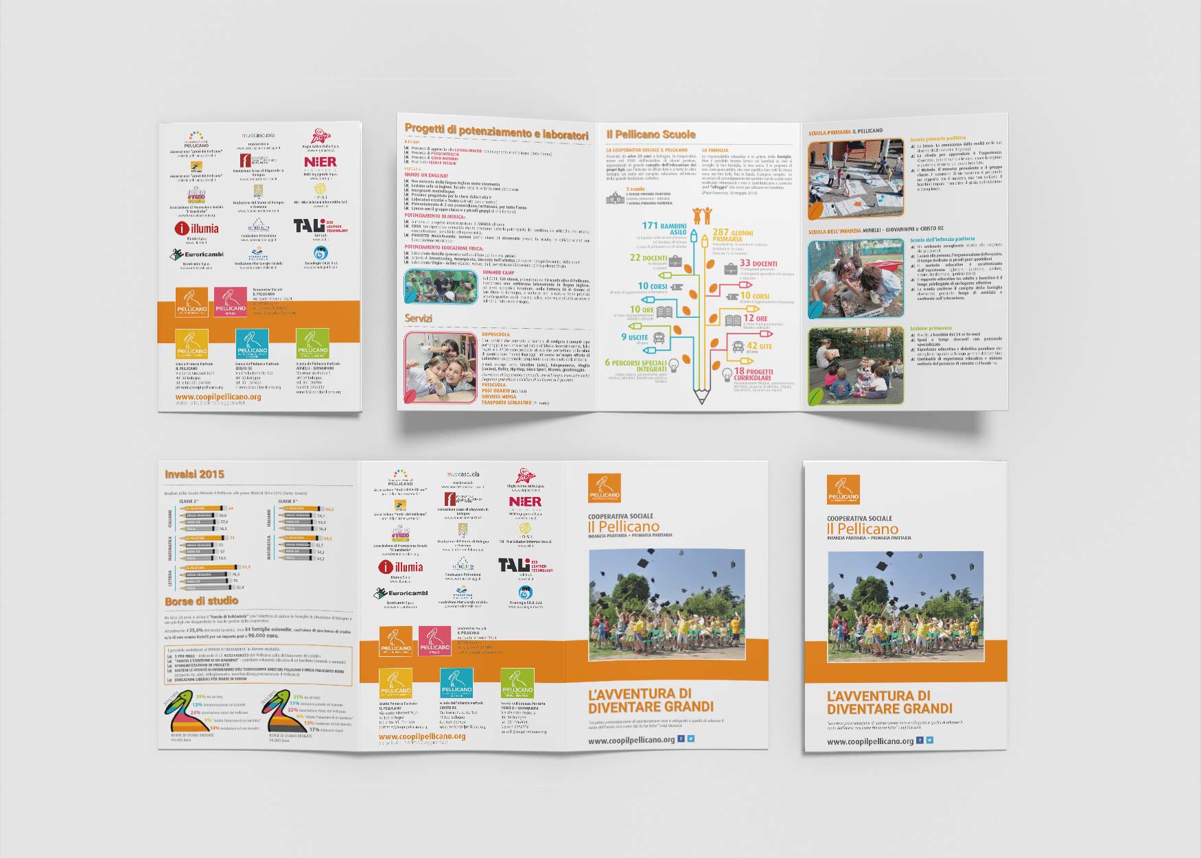 Creazione pieghevole tre ante Pellicano