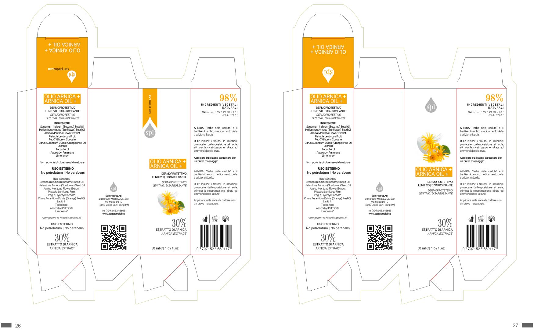 Realizzazione packaging prodotti cosmetici