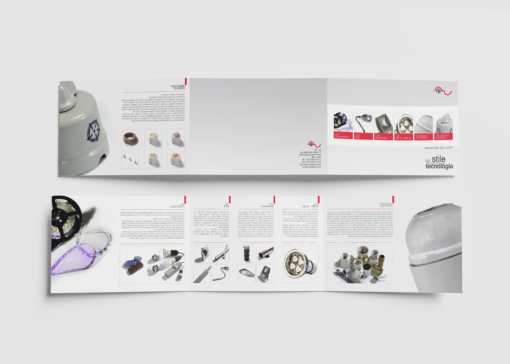 Realizzazioni grafiche del nostro studio | Prupix 80 ideazione depliant prodotto