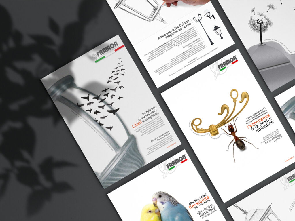 ideazione grafica pubblicitaria