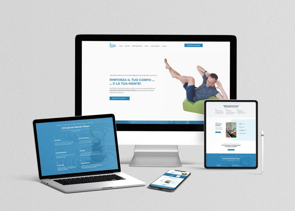 prupix creazione sito web pilates
